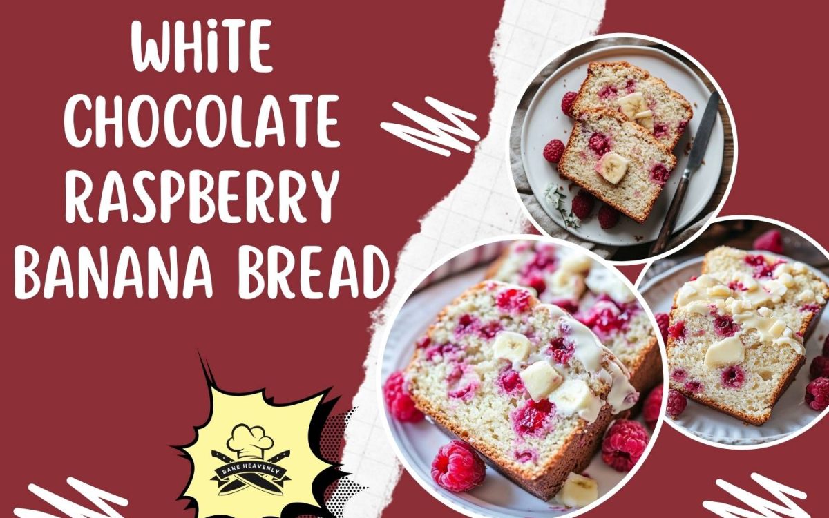 white chocolate raspberry banana bread